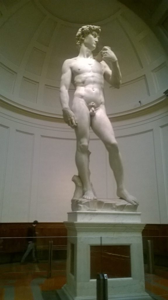 David di Michelangelo all'Accademia